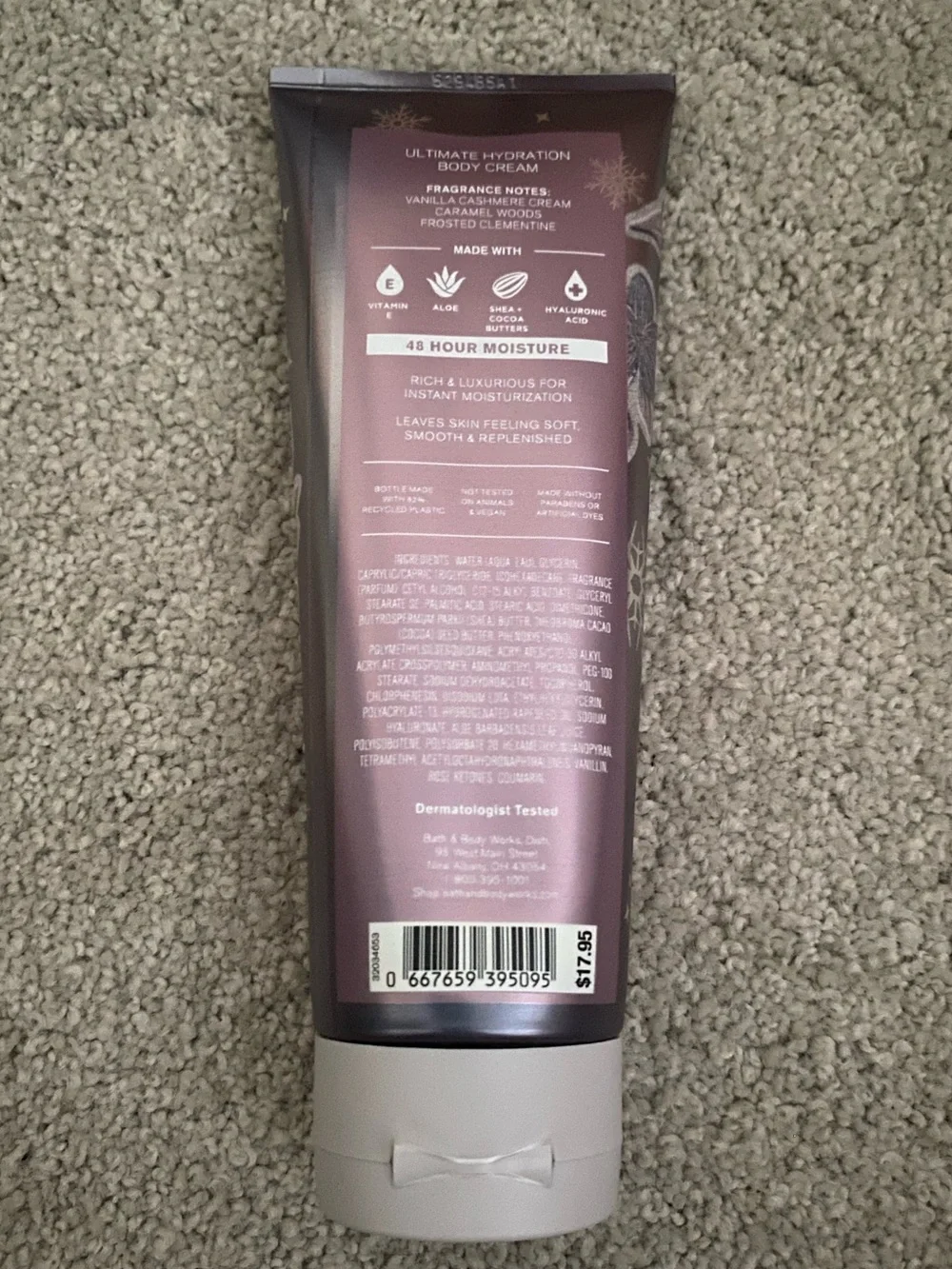 BBW Snowflakes & Cashmere Body Cream Lotion Spray Body Wash Bundle